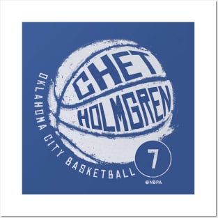 Chet Holmgren Oklahoma City Basketball Posters and Art